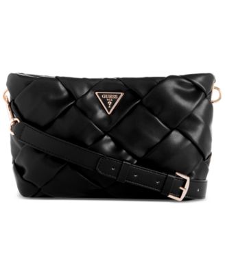 GUESS - Zaina Small Faux Leather Top Zip Crossbody