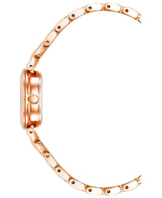 Women's Quartz Rose Gold-Tone Alloy Watch 24mm Set