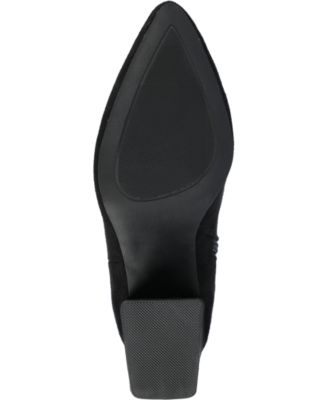 Women's Sorren Pointed Toe Block Heel Dress Booties