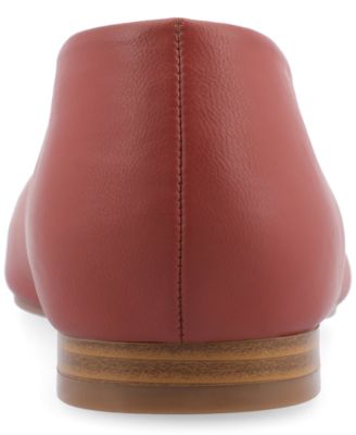 Women's Elowen Tru Comfort Foam Slip On Slim Squared Off Pointed Toe Flats