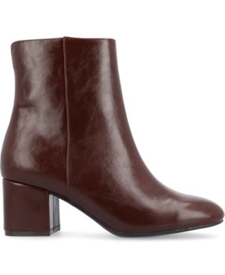 Women's Adria Round Toe Block Heel Booties