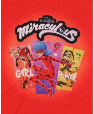 Girls Miraculous: Tales of Ladybug & Cat Noir 2-Piece Pajama Short Set