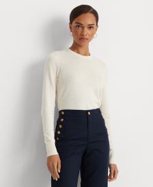 Lauren Ralph Lauren White Sweaters for Women - Macy's