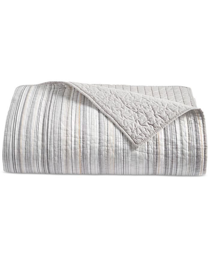Charter Club Madison Yarn Dye Cotton Quilt, Twin, Created for Macy's