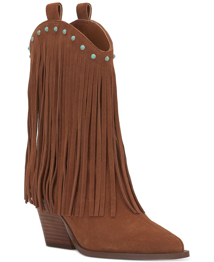 Fringe best sale western booties