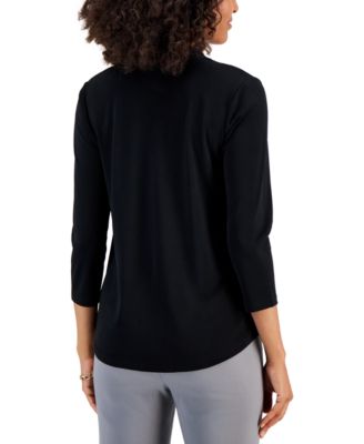 Petite Solid Top, Created for Macy's