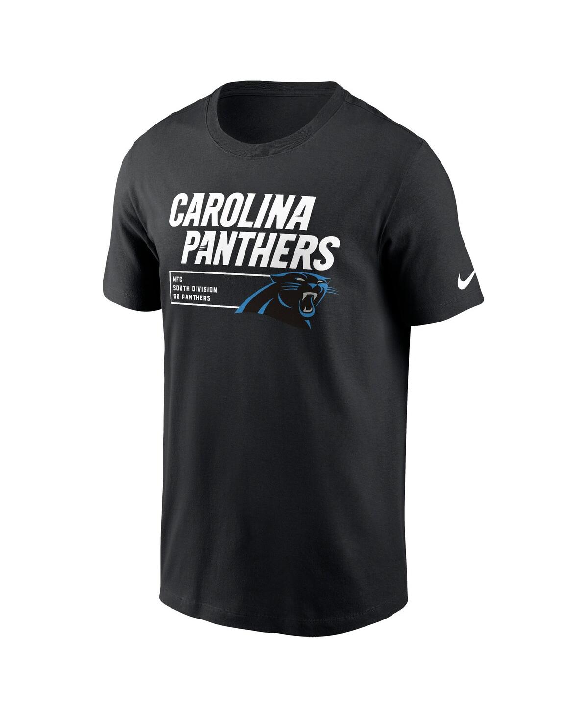 Men's NikeCarolina Panthers Division Essential T-shirt - Black