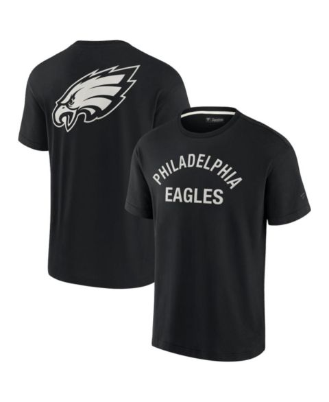 Футболка Fanatics Signature Black Philadelphia Eagles Super Soft Short Sleeve