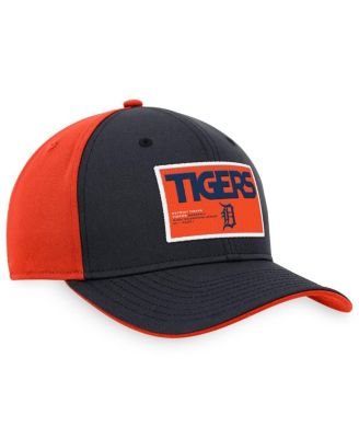 Men's Navy, Orange Detroit Tigers Classic99 Colorblock Performance Snapback Hat