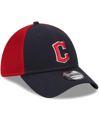Men's Navy Cleveland Guardians Team Neo 39THIRTY Flex Hat