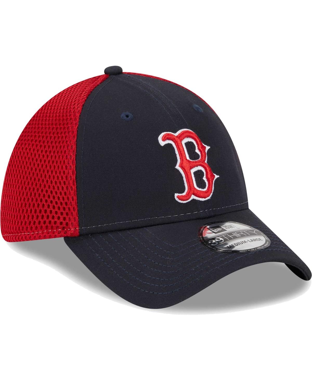 Men's New EraBoston Red Sox Team Neo 39THIRTY Flex Hat - Navy