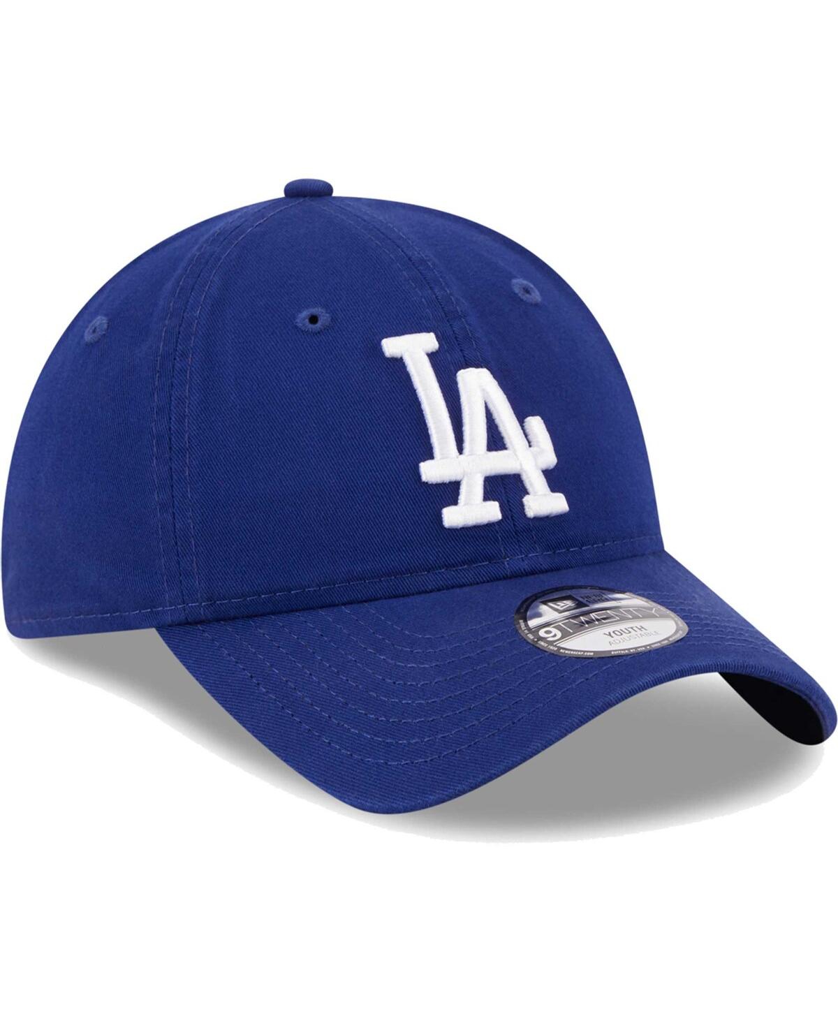New Era Little Boys And Girls  Royal Los Angeles Dodgers Team 9twenty Adjustable Hat In Blue