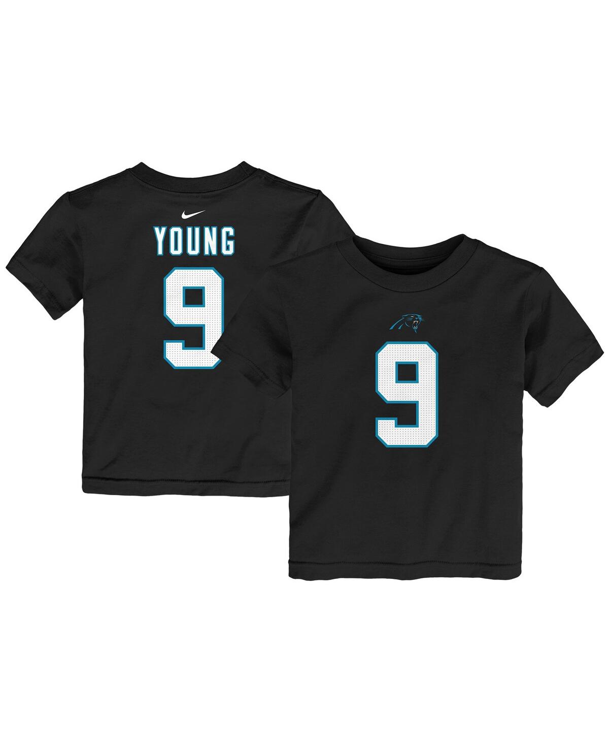 Nike Babies' Toddler Boys And Girls  Bryce Young Black Carolina Panthers 2023 Nfl Draft First Round Pick Play