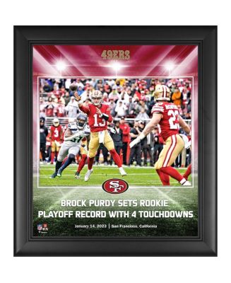 Brock Purdy San Francisco 49ers Fanatics Authentic 10.5 x 13