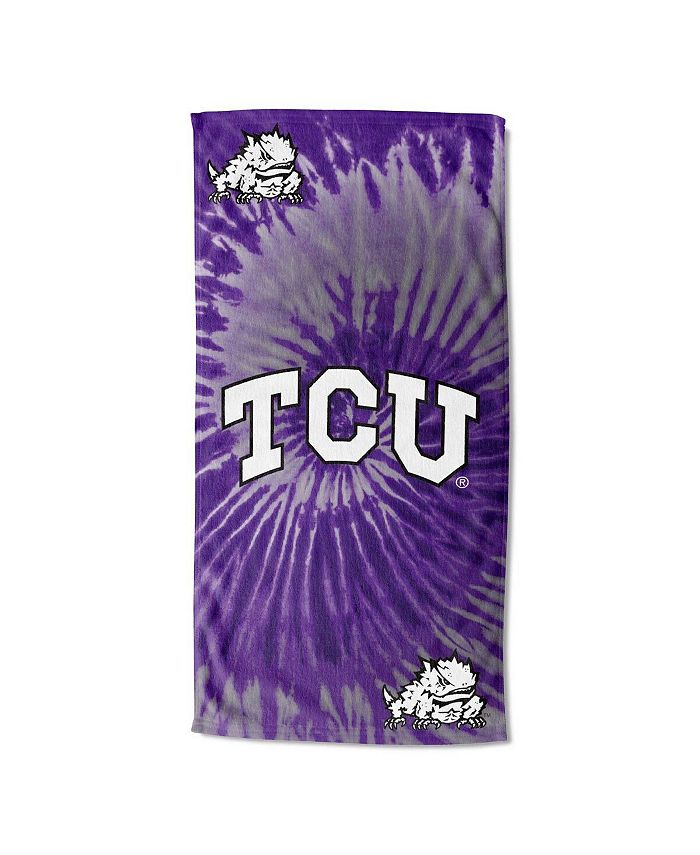 Northwest Company TCU Horned Frogs 30" x 60" Beach Towel with Clear Bag
