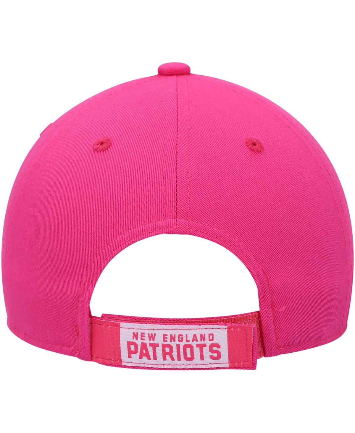 Shop Outerstuff Big Girls Pink New England Patriots Structured Adjustable Hat
