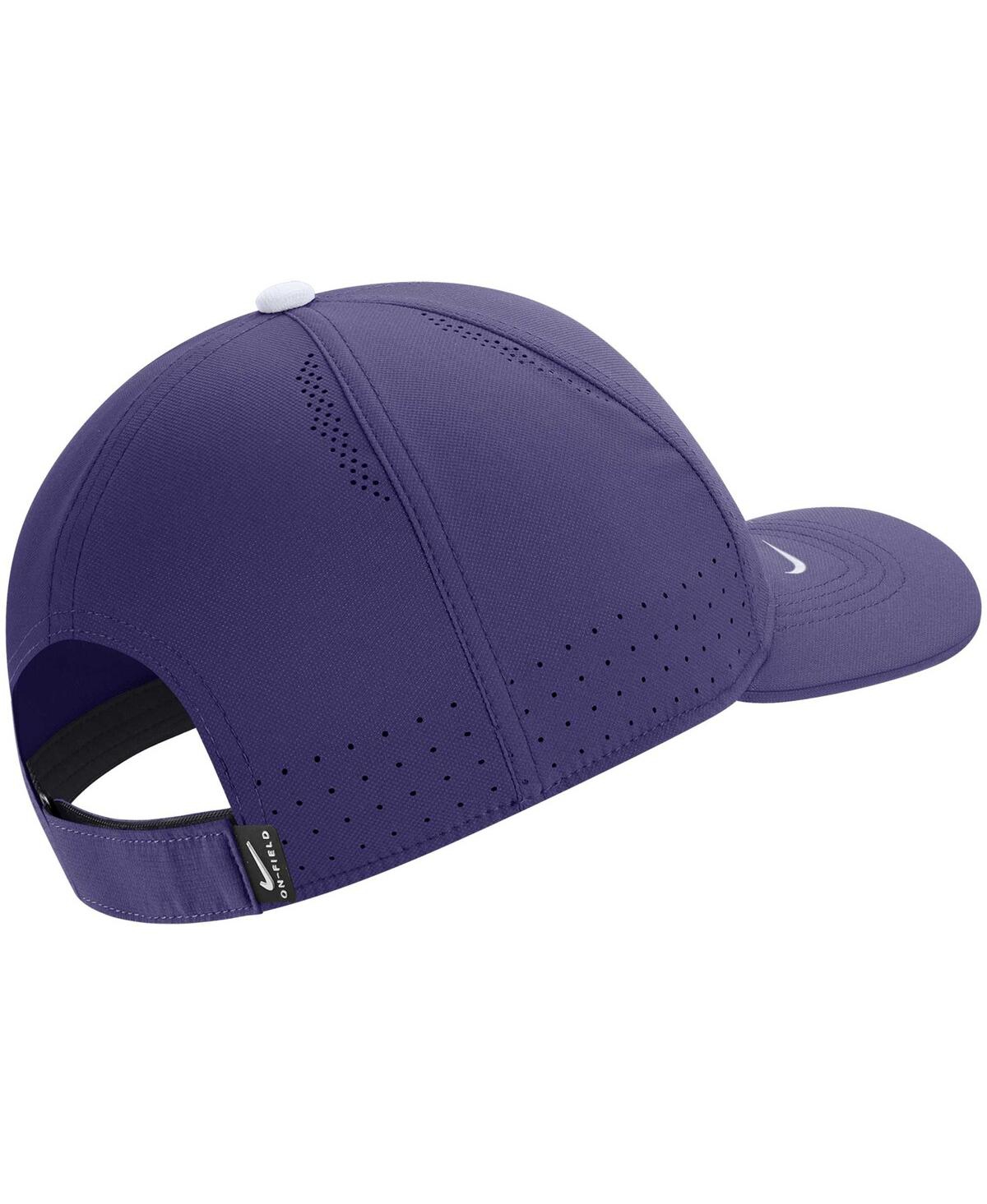 Shop Nike Men's  Purple Tcu Horned Frogs 2023 Sideline Legacy91 Performance Adjustable Hat