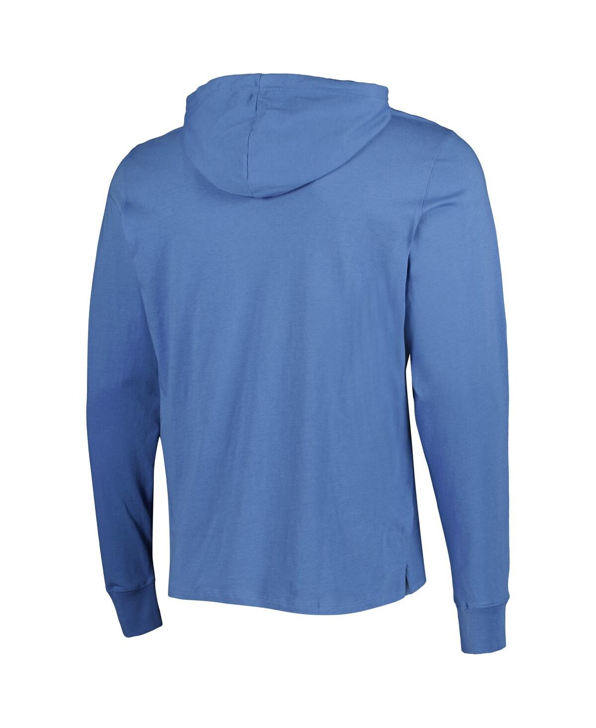 Men's '47 BrandBuffalo Bills Field Franklin Hooded Long Sleeve T-shirt - Royal