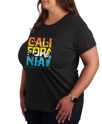 Trendy Plus Size Destination California Graphic T-shirt