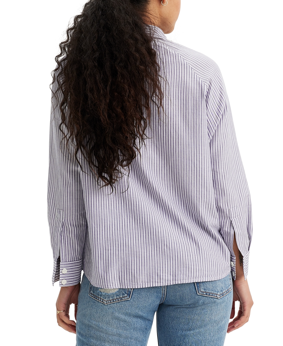 Levi's Women's Harrison Long-Sleeve Cotton Raglan Shirt