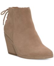 Lucky brand clearance wedge ankle boots