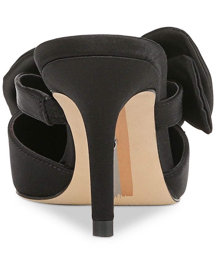 Sam Edelman Women's Veranda Bow Pointed-Toe Evening Mules - Macy's
