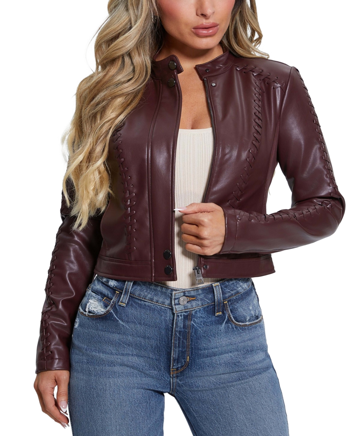 Adler leather women's jackets top