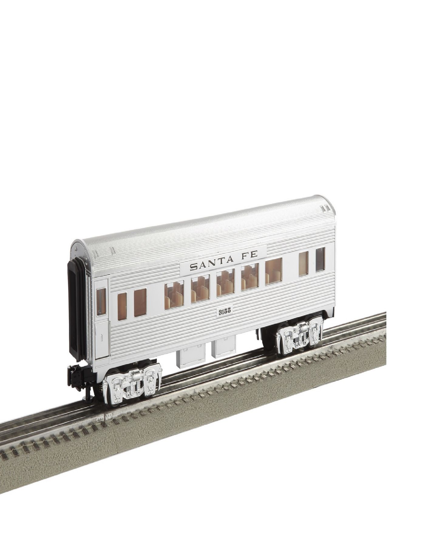 Детская игрушка Lionel Santa Fe Interior Illumination Die-Cast Trucks Coach Car — фото 1