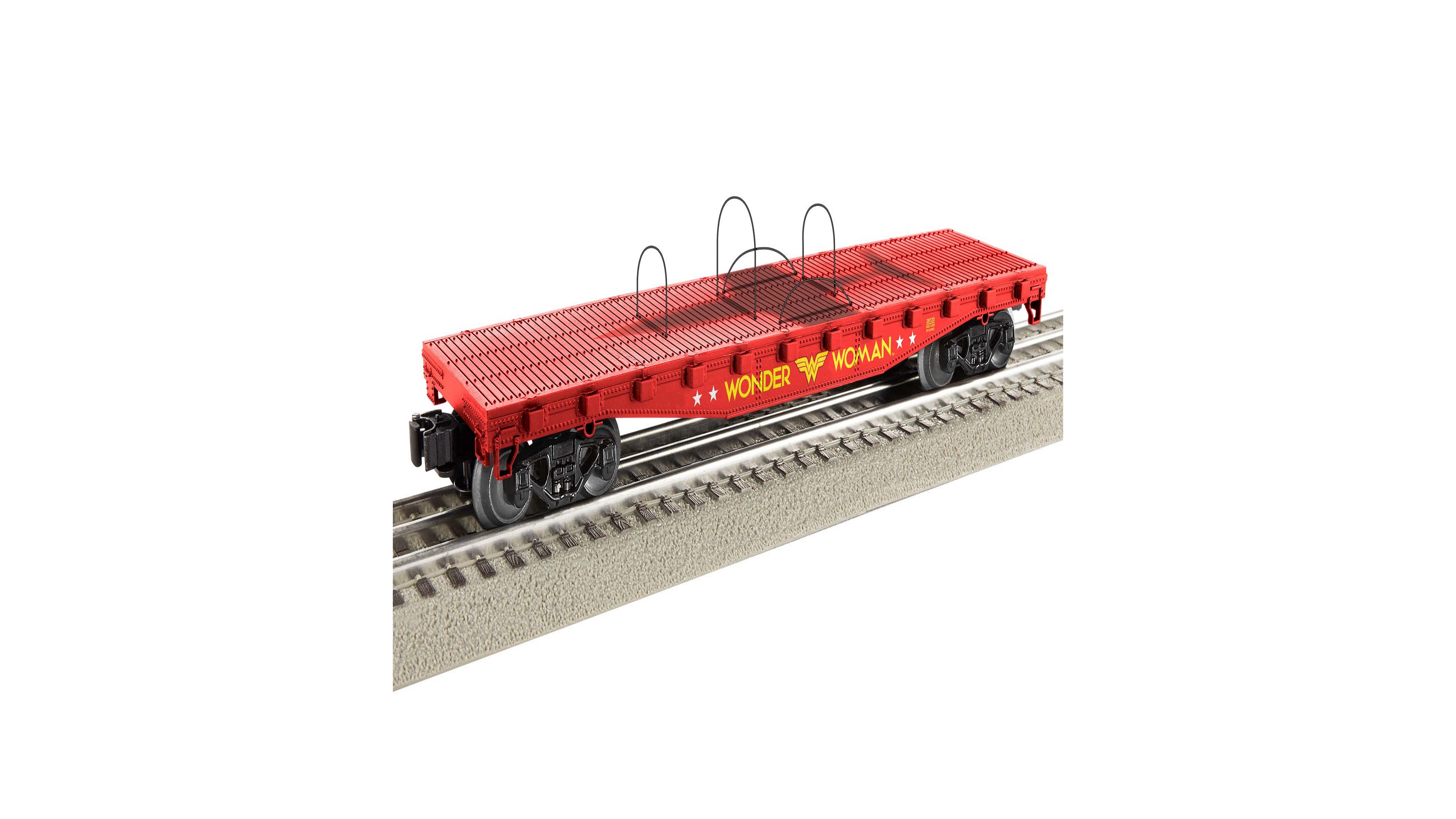 Lionel Dc Comics Wonder Woman Invisible Jet Flatcar