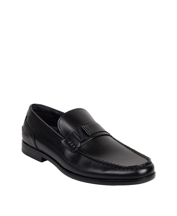 Kenneth Cole | Rhode Penny Loafer in Black, Size: 10.5