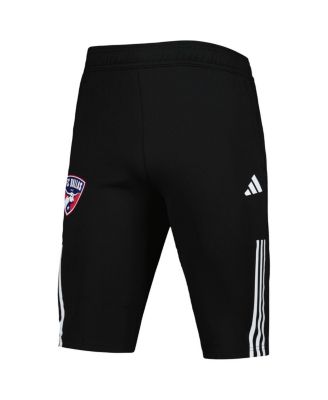 Men's Black FC Dallas 2023 On-Field Training AEROREADY Half Pants