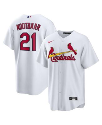 Men's Lars Nootbaar White St. Louis Cardinals Home Replica Jersey