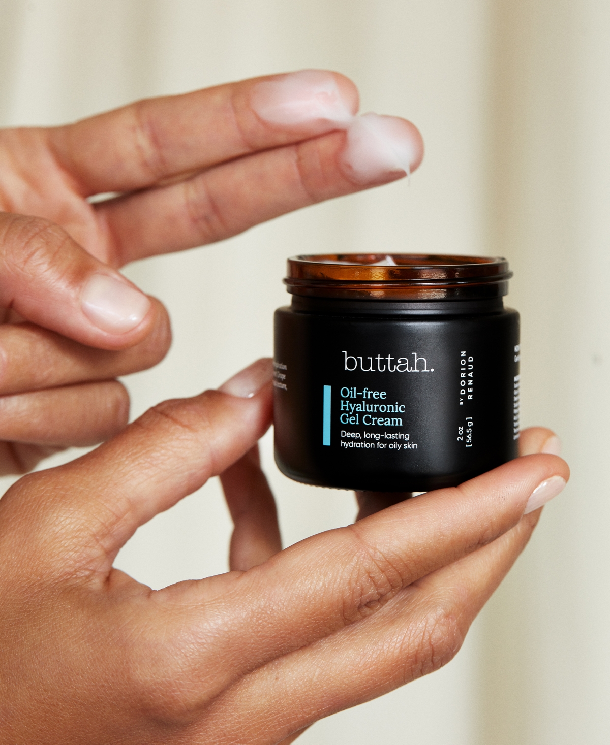 Buttah Skin Oil-Free Hyaluronic Gel Cream, 2-oz