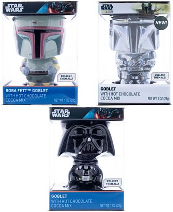 Star Wars Galerie The Mandalorian Collectors Goblet Set with Cocoa, 3 Piece