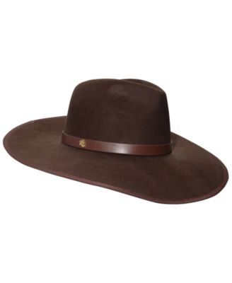 Lauren Ralph Lauren Iconic Fedora with Leather Band Hat - Macy display picture 1