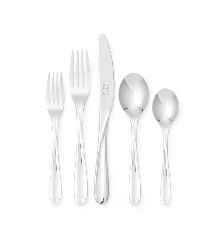 Kit Kemp for Spode Twist 18/10 Stainless Steel 20 Piece Cutlery Set, Service For 4 Macy's