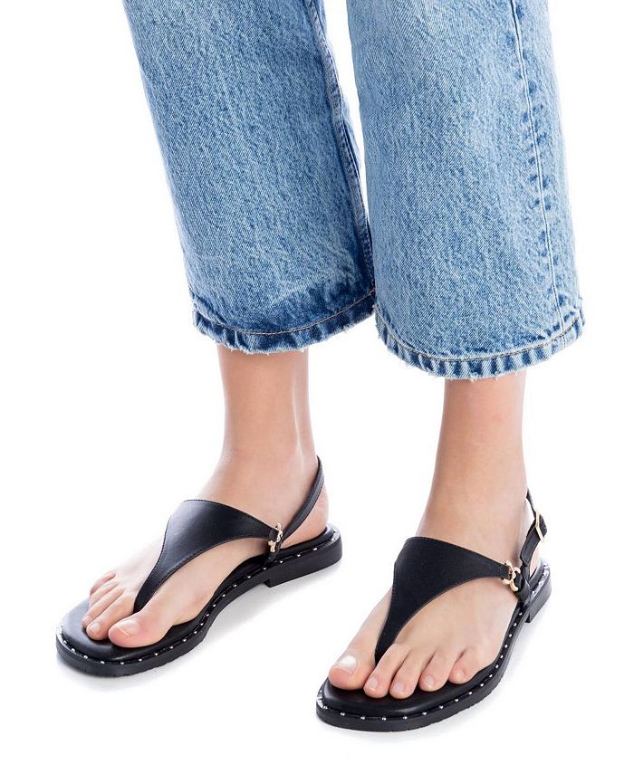 Xti - Women's Casual Flat Strappy Sandals