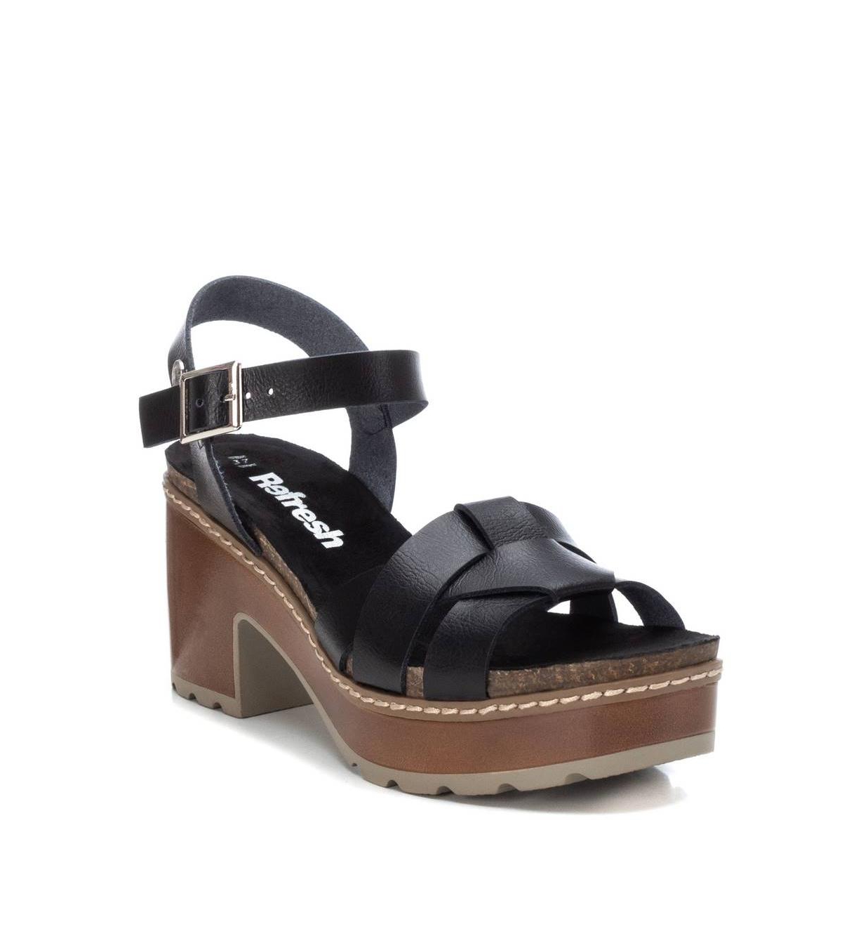 Xti Women's Casual Heeled Platform Sandals By