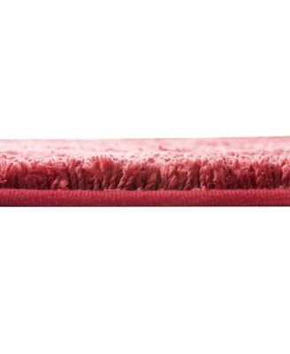 Ultra Soft Non Slip Shaggy Bath Rug - Chevron Design - Counter 20"x24"