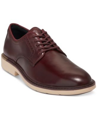 cole haan burgundy dress shoes Men's American Classics Penny Loafers in Red