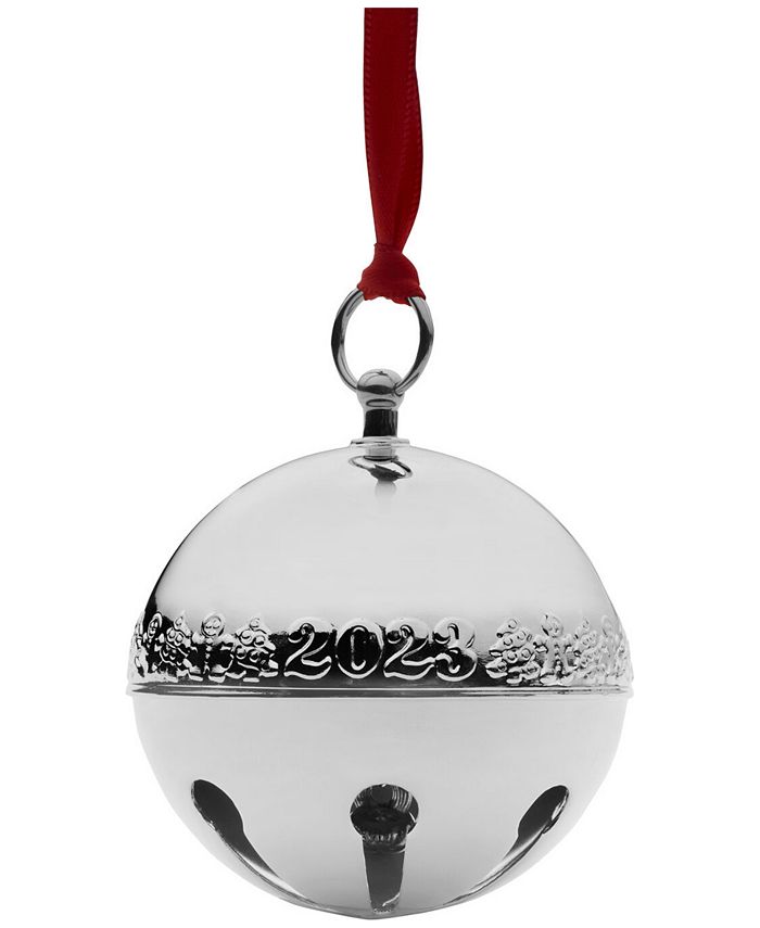 Wallace 2023 SilverPlated Sleigh Bell, 53rd Edition Macy's