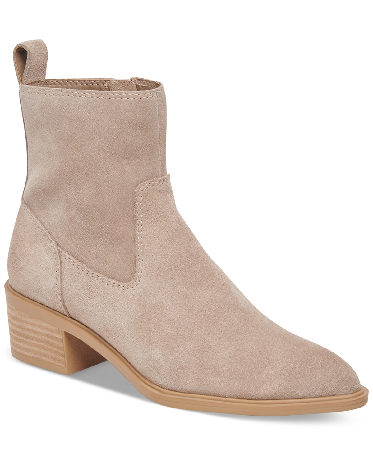 Dolce Vita Women's Bili H2o Pointed-toe Tailored Booties In Taupe