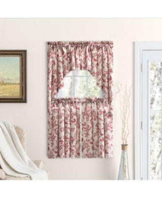 Waverly Gardens Rod Pocket Insert Curtain Valance 42"W x 13"L