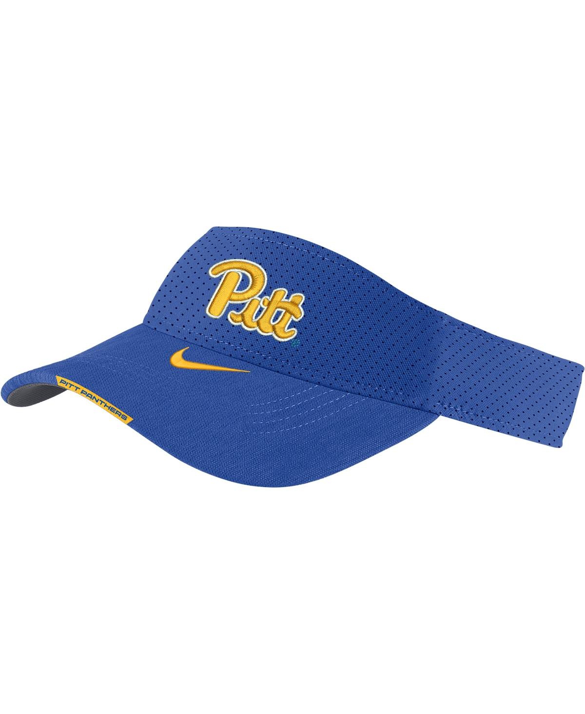 Men's NikePitt Panthers 2023 Sideline Performance Adjustable Visor - Royal