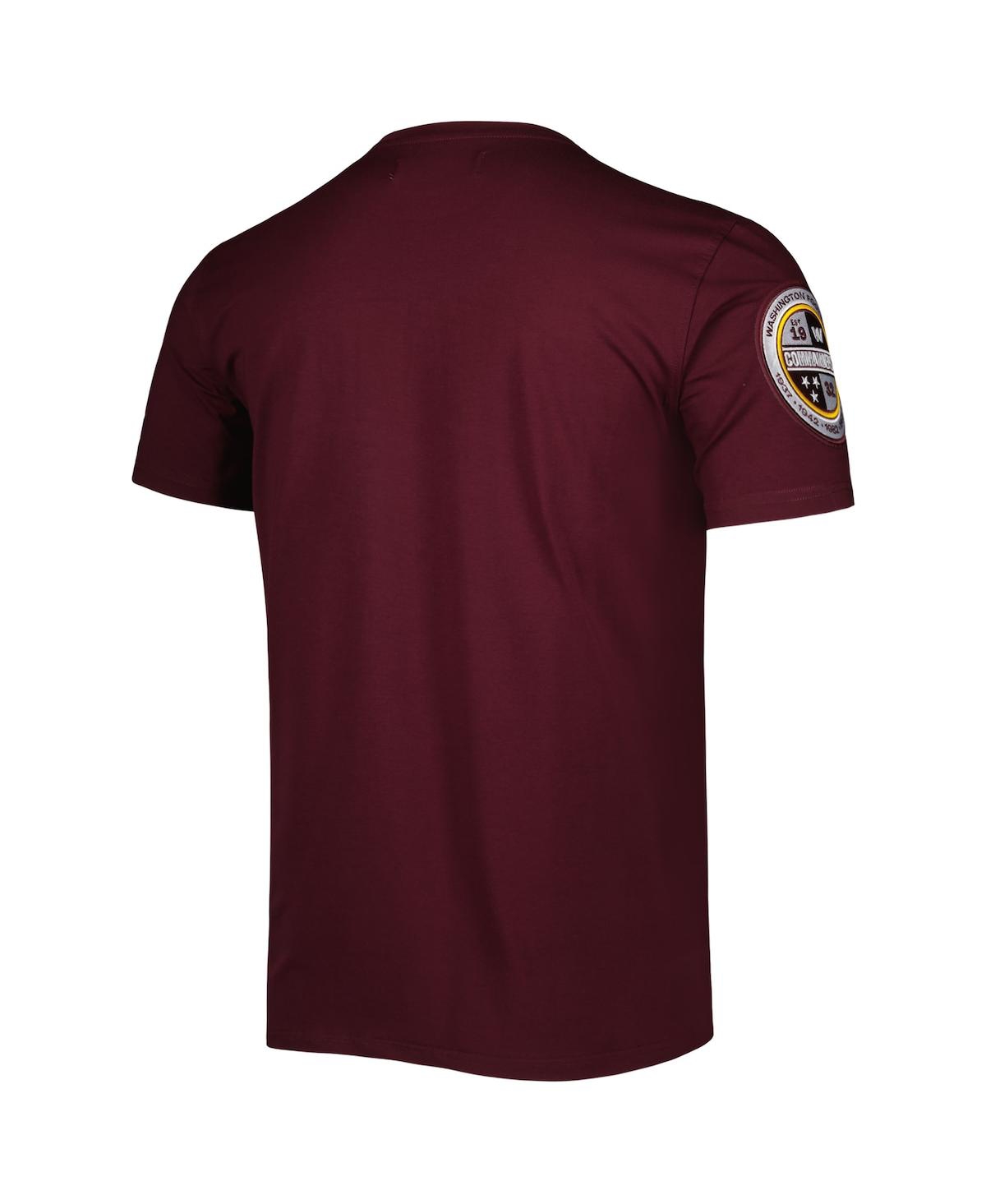 Shop Pro Standard Men's  Burgundy Washington Commanders Hometown Collection T-shirt