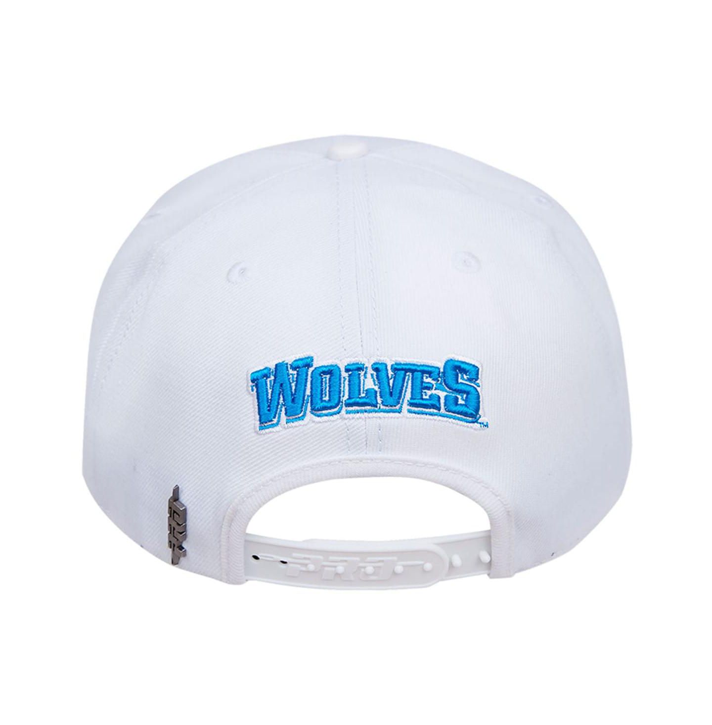 Мужская кепка Pro Standard White Cheyney Wolves Evergreen Wool Snapback Hat — фото 3