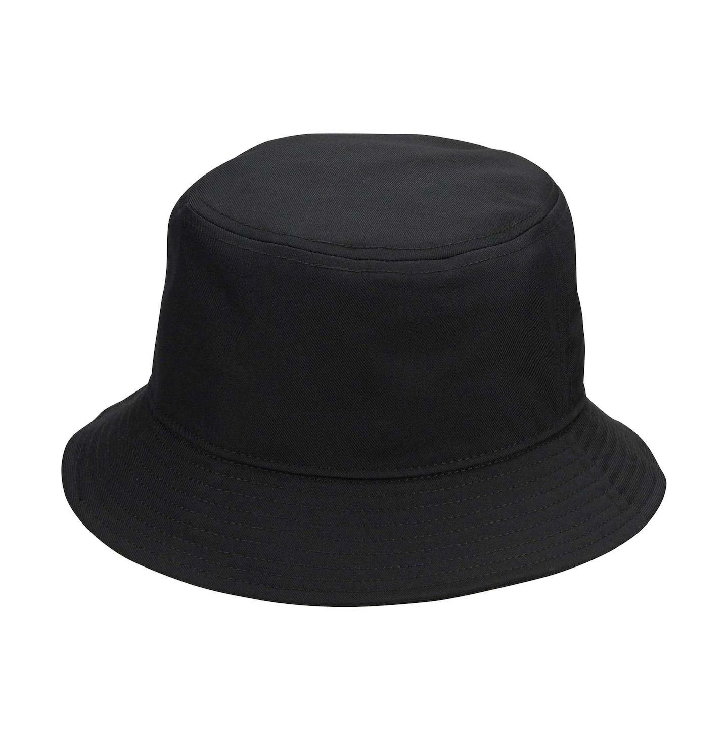 Мужская панама Nike Swoosh Lifestyle Apex Bucket Hat, цвет: Чёрный — фото 3