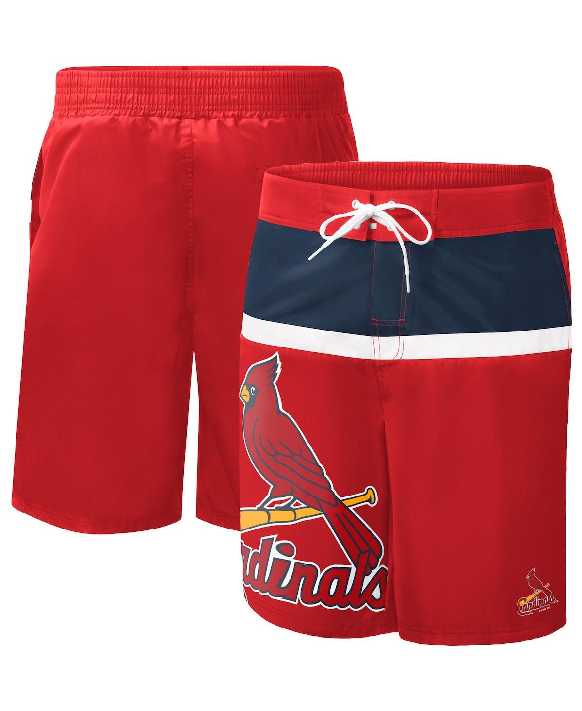 Men's G-iii Sports by Carl Banks Red St. Louis Cardinals Sea Wind Swim Shorts - Red
