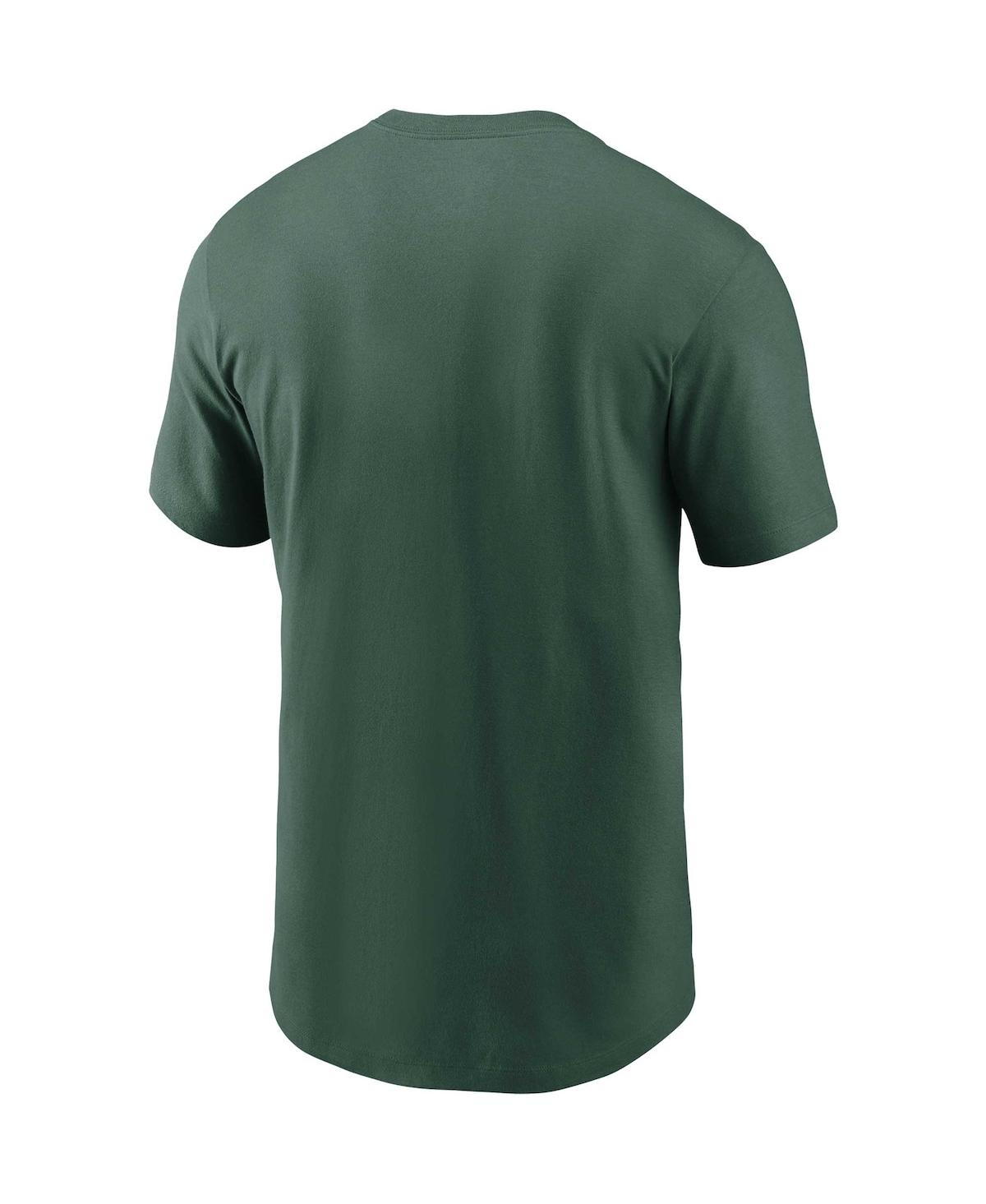 Men's NikeGreen Bay Packers Yard Line Fashion Asbury T-shirt - Green