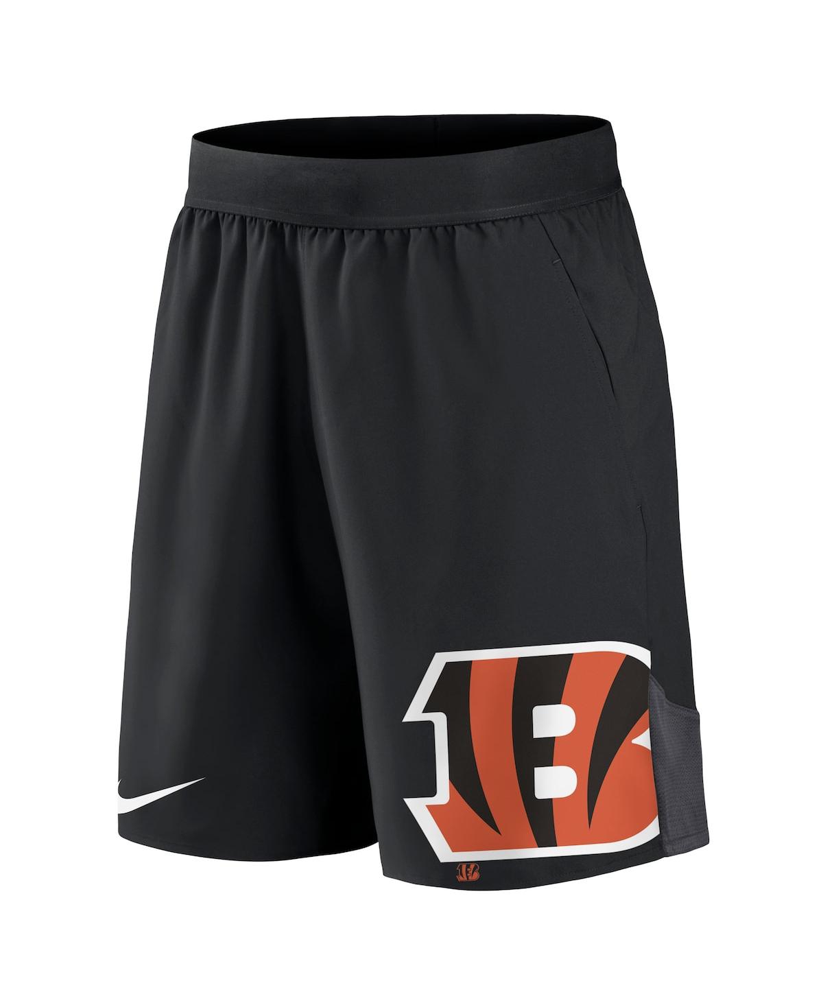 Men's NikeCincinnati Bengals Stretch Performance Shorts - Black